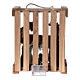Natividade Presépio Deruta caixa de madeira musgo luzes com figuras altura média 20 cm s5
