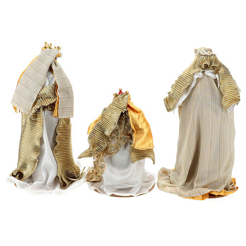 Nativity set in painted resin 10 pcs, 40 cm 8