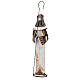 Sagrada Família estilizada conjunto duas figuras de metal, altura 63 cm s6