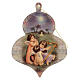 Wooden Christmas ornament, Musical angels s1