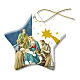 Christmas decoration in ceramic with Nativity s1
