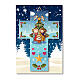 Christmas Nativity wall cross with prayer Christmas everytime you smile s3