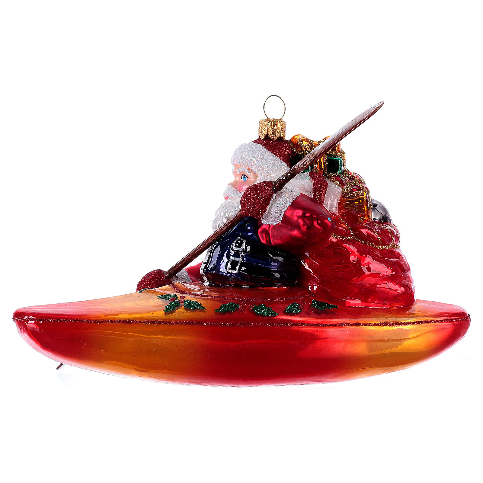 Kayak Christmas Ornament 