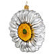 Daisy in blown glass for Christmas Tree s3