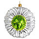 Daisy in blown glass for Christmas Tree s5