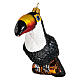 Toucan whale in blown glass for Christmas Tree s3