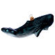 Sperm whale in blown glass for Christmas Tree s5