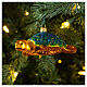 Tortue marine en verre soufflé décoration sapin de Noël s2