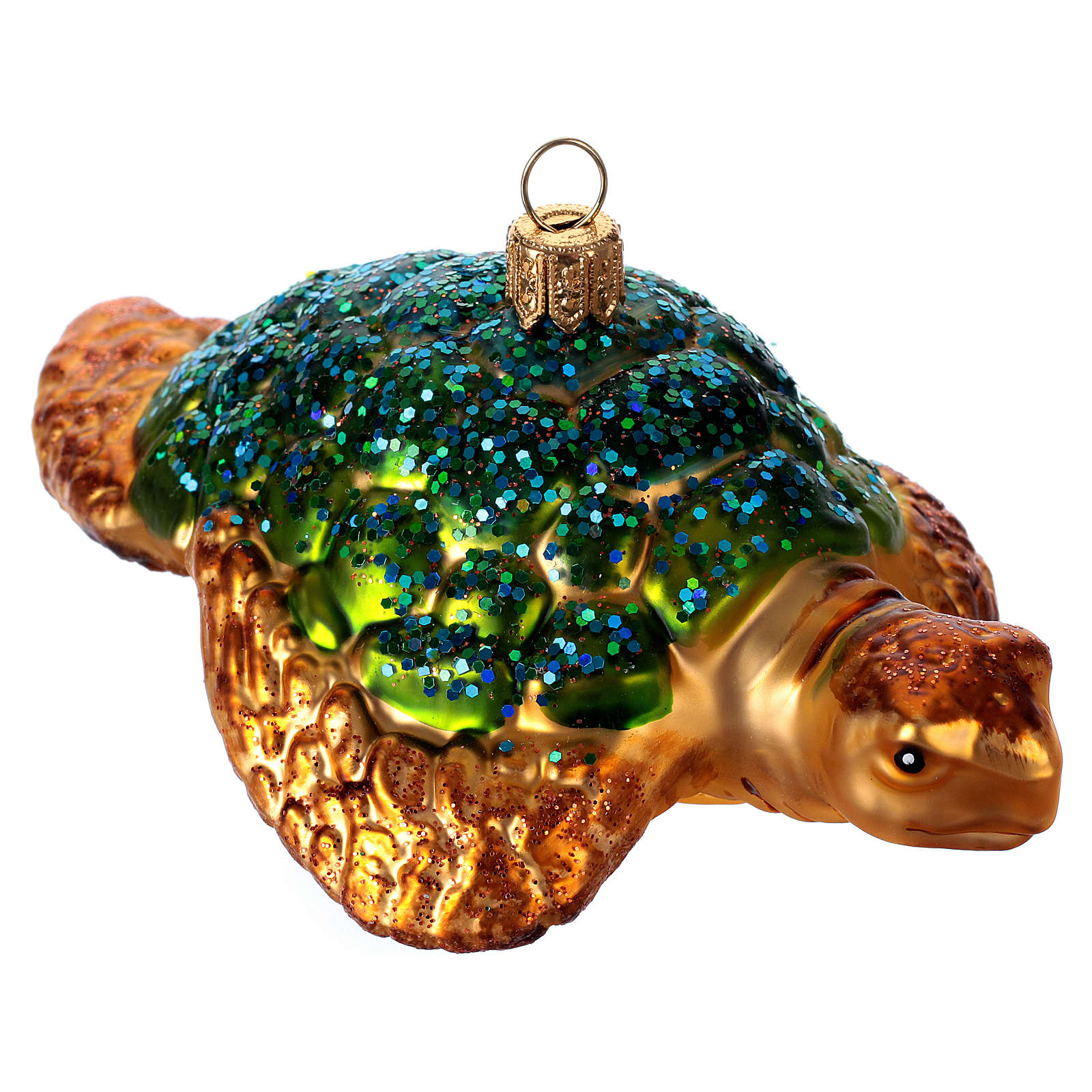 glass blown turtle