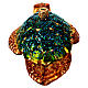 Sea turtle, blown glass Christmas ornament s5