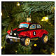 Buggy Car Scorcher, Weihnachtsbaumschmuck aus mundgeblasenem Glas s2