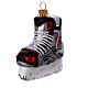 Hockey Skate in blown glass for Christmas Tree s3