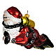 Scuba-diving Santa Claus in blown glass for Christmas Tree s4