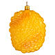 Blown glass Christmas ornament, beehive s5