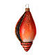 Seashell in blown glass for Christmas Tree s1