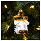 Messicano in siesta decorazione vetro soffiato Albero di Natale s2