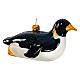 Penguin on sled in blown glass for Christmas Tree s4