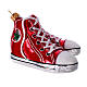 Blown glass Christmas ornament, sneakers s4