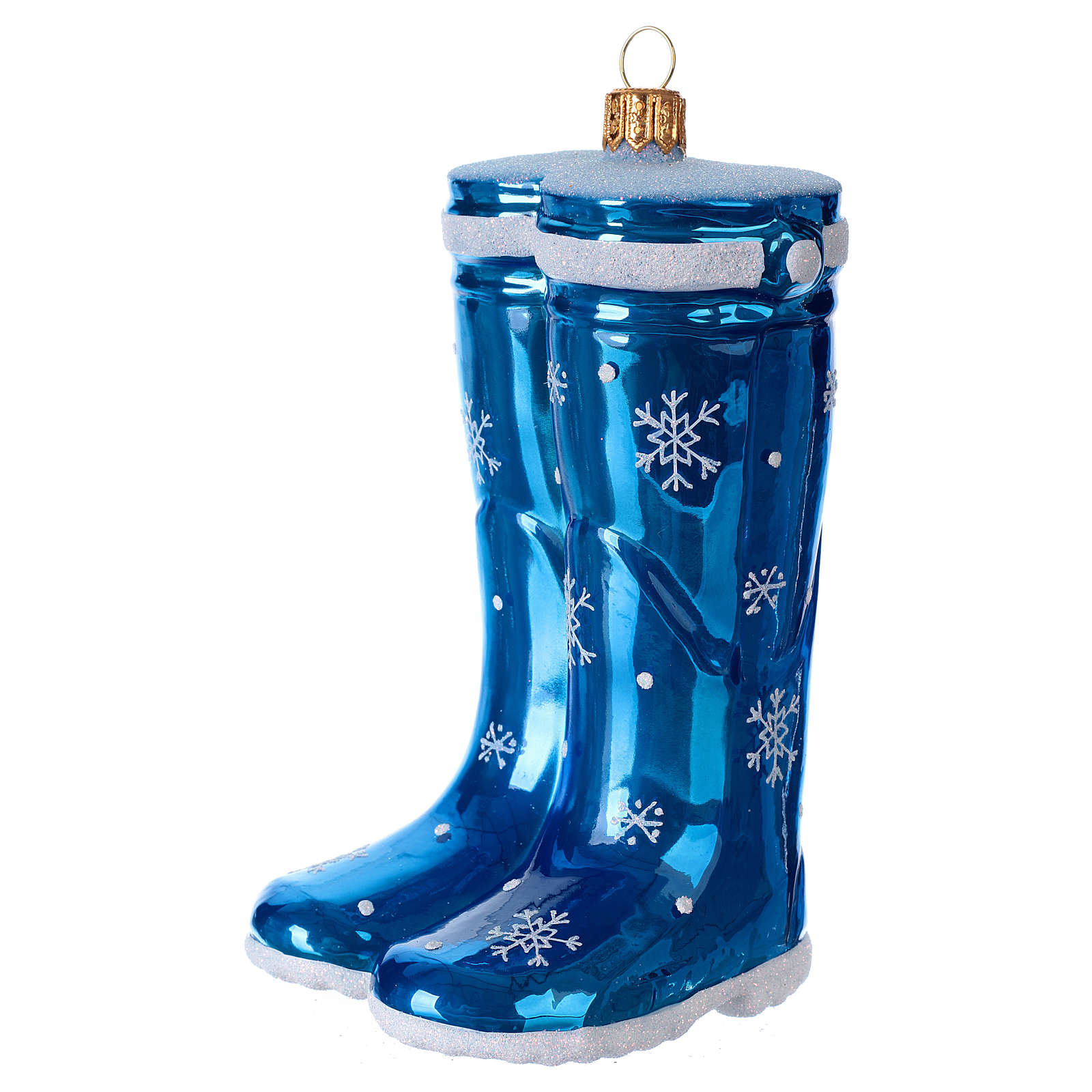 blue rubber boots