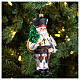 Blown glass Christmas ornament, Santa Claus in Poland s2