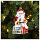 Weihnachtsmann mit Wiener Stephansdom, Weihnachtsbaumschmuck aus mundgeblasenem Glas s2