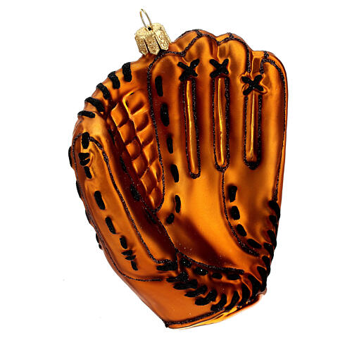 Rękawica baseballowa dekoracja choinkowa szkło dmuchane 5