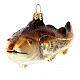 Codfish blown glass Christmas tree decoration s3