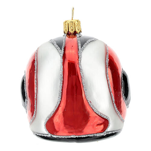 Helm, Weihnachtsbaumschmuck aus mundgeblasenem Glas 4