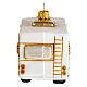 Motorhome blown glass Christmas tree decoration s7