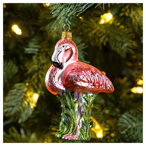 pink glass christmas tree ornaments