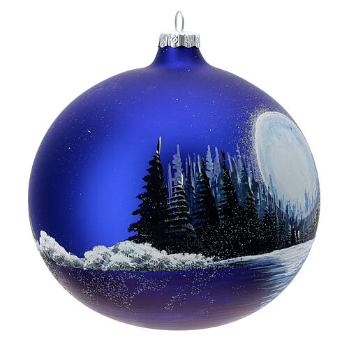 Christbaumkugelaus GlasVollmond, 150 mm 4