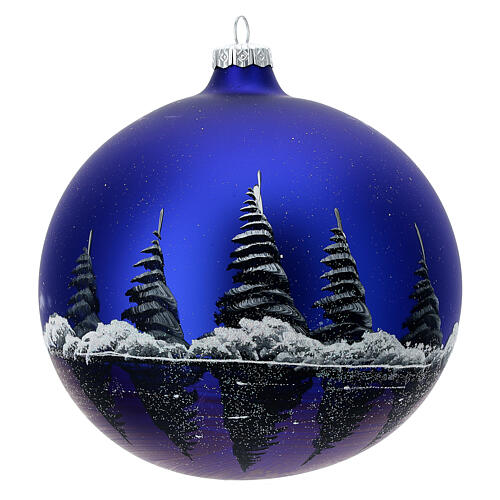 Christbaumkugelaus GlasVollmond, 150 mm 5