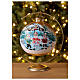 Christmas tree ornament village children blown glass 150 mm s2