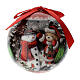 Christmas balls with teddy bear 75 mm different models s1