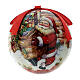Boule Père Noël avec sac cadeaux 75 mm s2