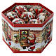 Tree ornaments Santa Claus with sack of gifts 75 mm s3
