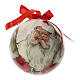 Christmas balls with Santa Claus 75 mm different models s2