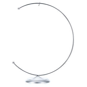 Halterung für Christbaumkugeln, silberfarben, für Ø bis 200 mm, Höhe 28 cm