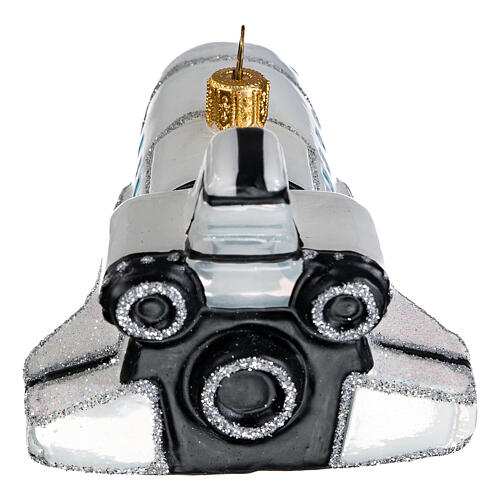 Space Shuttle addobbo vetro soffiato albero Natale  5