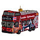 Londoner Touristenbus, Weihnachtsbaumschmuck aus mundgeblasenem Glas s3