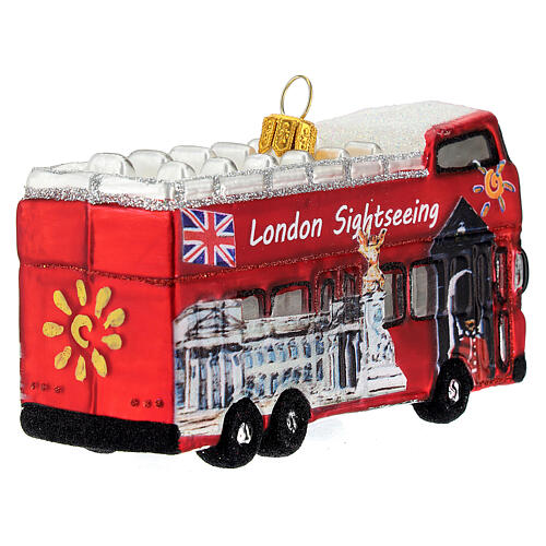 London tour bus Christmas tree ornament 9
