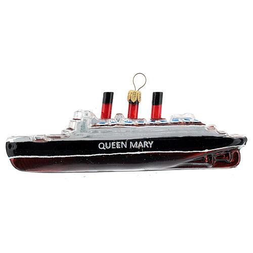 Queen Mary ship Christmas tree ornament 4