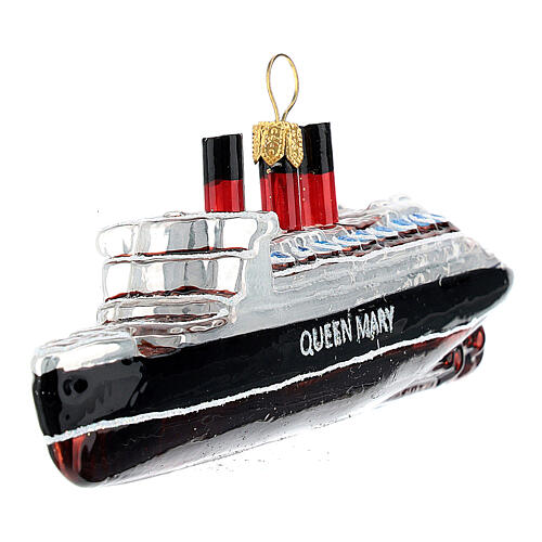 Queen Mary ship Christmas tree ornament 5