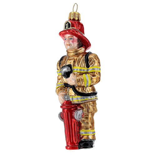 Pompier décoration pour sapin de Noël | vente en ligne sur HOLYART