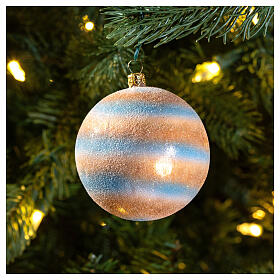 Venus Christmas tree ornament blown glass
