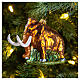 Mammut, Weihnachtsbaumschmuck aus mundgeblasenem Glas s2