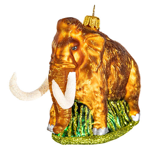 Mammoth Christmas tree ornament in blown glass 1