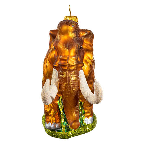 Mammoth Christmas tree ornament in blown glass 6
