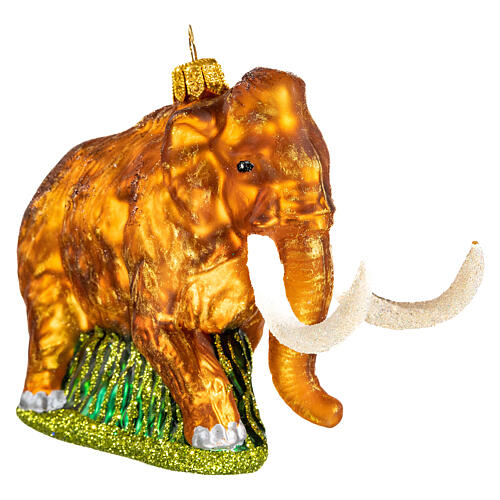 Mammoth Christmas tree ornament in blown glass 3