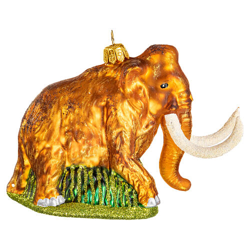 Mammoth Christmas tree ornament in blown glass 6